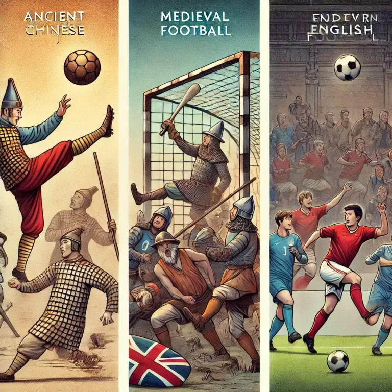 Origine du football : des jeux antiques au sport moderne.