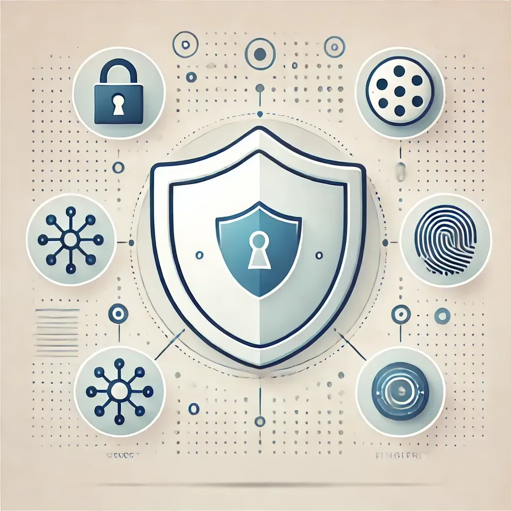 Illustration d’un bouclier pour symboliser la protection des données et la sécurité en ligne.