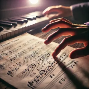 Partition illustrant un triton, intervalle musical dissonant surnommé "l'accord du diable".